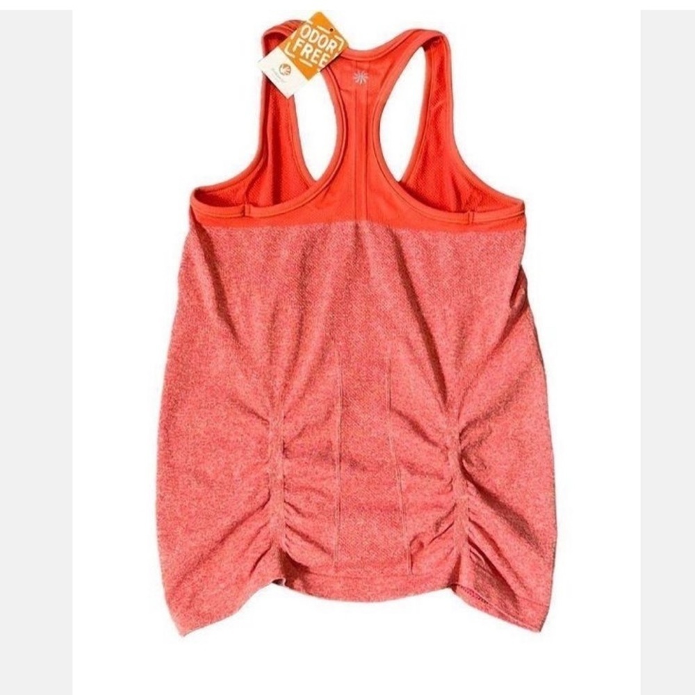 Athleta Fastest Track Ruched Racerback Medium NWT - Picture 3 of 6